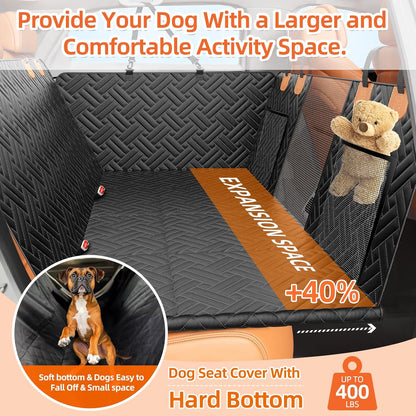 CozySeats™ - Hard Bottom Dog Car Seat Protector