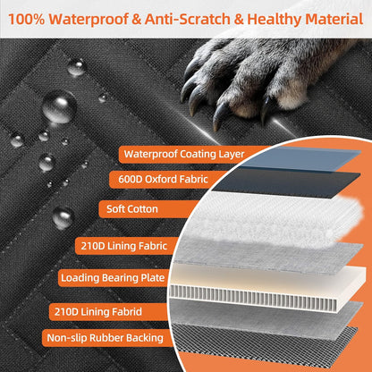 CozySeats™ - Hard Bottom Dog Car Seat Protector